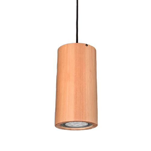 COLGANTE 1 LUZ AR11 MADERA CLARA